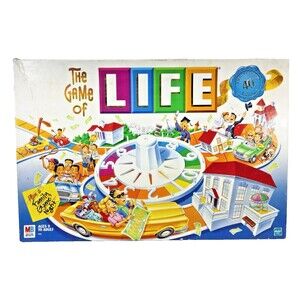 The Game of Life 40th Anniversary Board Game 1999 Vintage 99% Complete